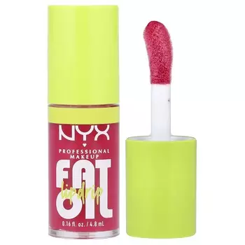 NYX Professional Makeup, Lip Oil Drip, 02 Miscall, 4.8 ml (0.16 fl oz)