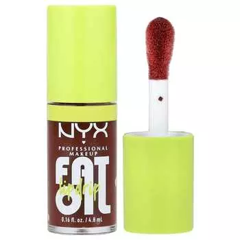 NYX Professional Makeup, Lip Oil Drip, 08 Status Update, 4.8 ml (0.16 fl oz)