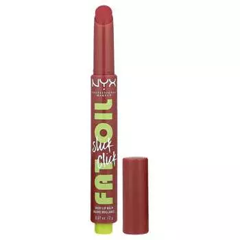 NYX Professional Makeup, Lip Oil Slick Click, Shiny Lip Balm, 04 Going Viral, 2g (0.07oz)