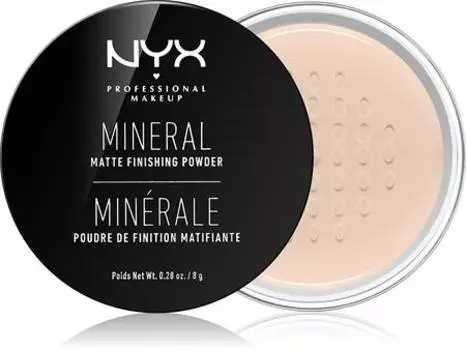 NYX Professional Makeup Mineral Finishing Powder poudre minrale TU прозрачный
