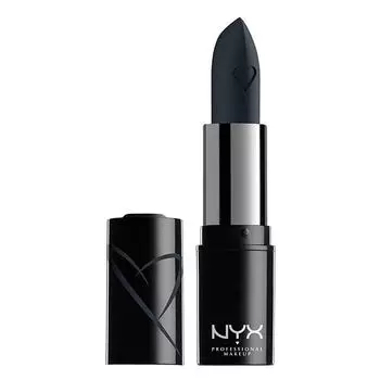 NYX PROFESSIONAL MAKEUP Shout Loud Satin Lipstick Shea Butter Infused Hot In Here Burnt Red, 1 оттенок