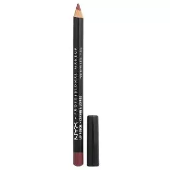 NYX Professional Makeup, Slim Lip Pencil, 809 Mahogany, 1.04 g (0.03 oz)