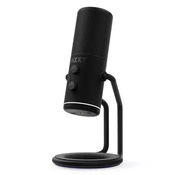 NZXT CAPSULE BLACK Cardioid USB Microphone SP1008 AP-WUMIC-B1