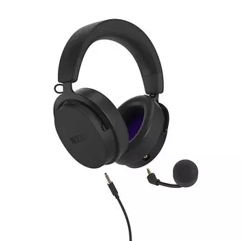 NZXT Relay Headset Black High resolution compatible 7.1ch surround gaming headset AP-WCB40-B2 SP1106