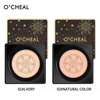 O CHEAL Star Mushroom Air Cushion BB Cream Увлажняющий увлажняющий консилер Изолирующая основа