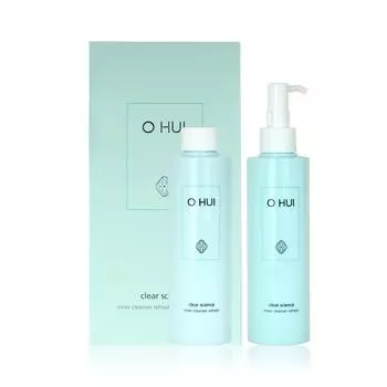 O HUI Clear Science Inner Cleanser Refresh Специальный набор очищающих средств для женщин 1set(200ml x 2pc)