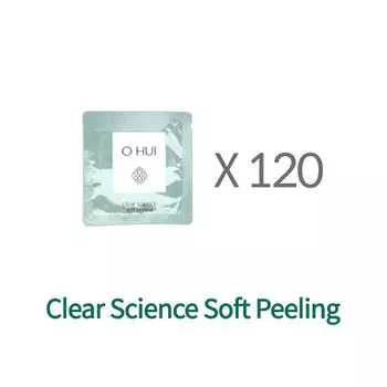 O HUI Clear Science Мягкий пилинг 1мл x 120шт Омертвевшая кожа 1ml x 120pcs