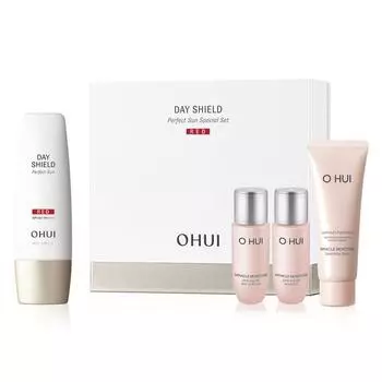 O HUI Day Shield Perfect Sun Red Set SPF50+ PA++++