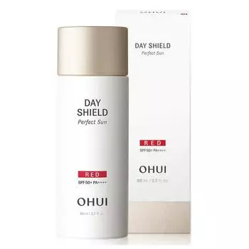 O HUI Дневной защитный солнцезащитный крем красный SPF50+ PA++++