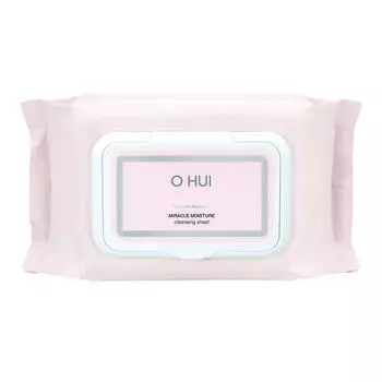 O HUI Miracle Moisture Cleansing Sheets, 60 шт., 1 шт. 1 PCS