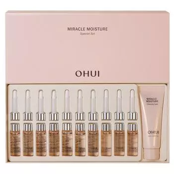 O HUI Miracle Moisture Pink Barrier Ampoule 777 Специальный набор (7млX10шт.)
