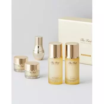 O Hui The First Geneture Be My First Специальный набор 60 мл для кожи + 60 мл эмульсии + 10 мл крема + 3 дополнительных подарка