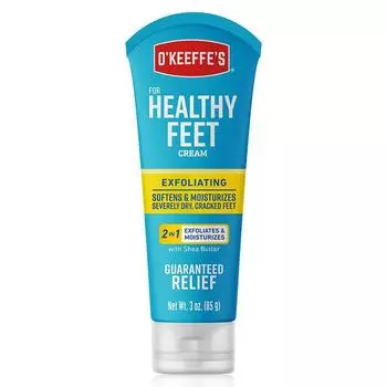 O Keeps Healthy Fit Отшелушивающий крем для ног 85г, 1 упаковка, 1 шт.