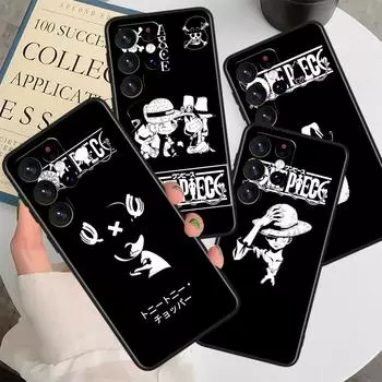 O-nes-hP-ieces ретро-арт для Samsung M62 M52 M33 M32 M31 M30 M23 M22 M21 Note 20 10 9 8 Ultra Plus Lite, черный чехол для телефона Samsung Note 8