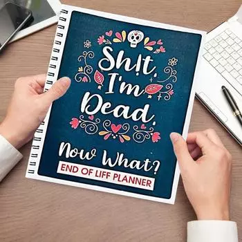О нет, я мертв! Дневник плана конца жизни, запись информации, ежедневные записи, книга для письма One Size