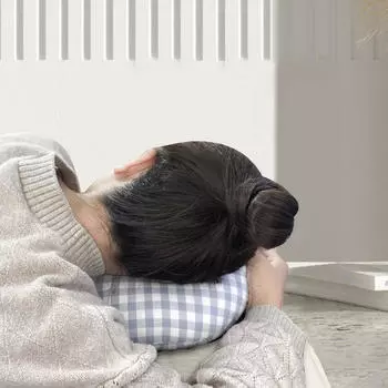 О-образная с отверстием, дышащая моющаяся подушка для сна, перфорированная для отдыха на боку