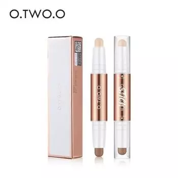 O.TWO.O Contour Stick 3,6 г, #01 светлый цвет + светло-коричневый, 1 шт.