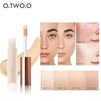 O.TWO.O Консилер для макияжа для лица, водостойкий, увлажняющий, с полным покрытием