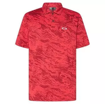 Oakley Duality Jacquard поло с короткими рукавами XL