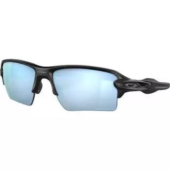 Oakley Flak 2.0 XL Matte Black с синими поляризованными солнцезащитными очками PRIZM