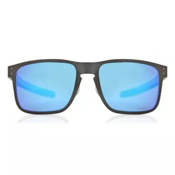 Oakley Oo4123 Holbrook Metal Polarized 412307 Мужские солнцезащитные очки Matte Gunmetal Grey/55-18-127