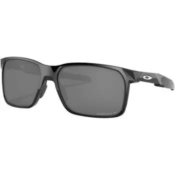 Oakley Portal X Black с черными поляризованными солнцезащитными очками PRIZM