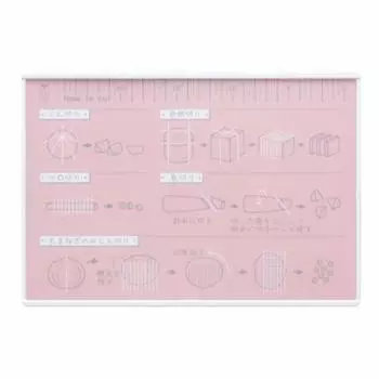 Oaks Raye Cutting Board Learn How to Cut Made in Japan LS1573 - - белый