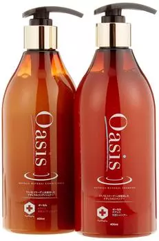 Oasis Natural Shampoo Conditioner Set 400ml каждый Уход и [Здоровье и продукты]