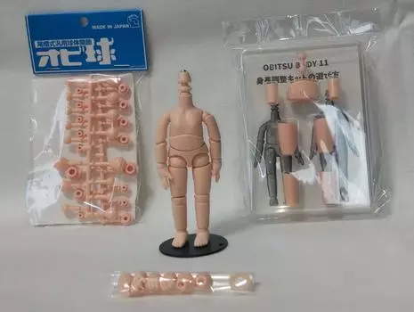 OB11 Obitsu 11cm body EXT Obi ball Obitsuroid homemade set with MG matte skin color & &