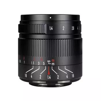 Объектив 7Artisans 55mm II E-mount Sony E черный F1.4 APS-C