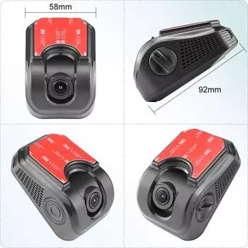 Объектив GreenYi Fisheye AHD 1080P с высоким разрешением, универсальная камера переднего вида с ночным видением и регулируемым углом обзора для автобусов и грузовиков