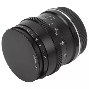 Объектив камеры с креплением L 50 мм, ручная фокусировка, большой диаметр, микрообъектив для портретной съемки для камеры Leica F1.2 SL/SL2/SL2S