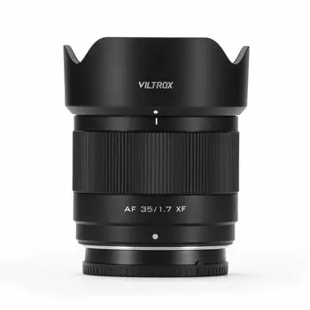 Объектив камеры VILTROX AF 35 мм XF с большим диаметром и одним фокусом, автофокус для беззеркальных фотокамер, легкий сменный объектив, подходит для крепления Fujifilm X