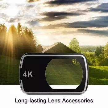 Объектив камеры Yousheng, простая установка, обслуживание, аксессуары, надежные качественные детали объектива камеры, фотооборудование для MINI 2 чёрный