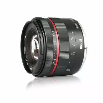 Объектив Meike Optics MK 50 мм с ручной фокусировкой f1.7