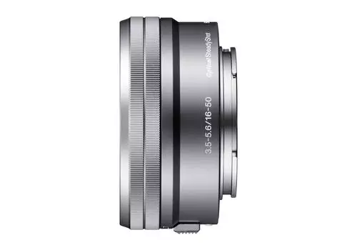 Объектив Sony Power Zoom SELP1650 Bulk 16-50 мм (Серебро, Упаковка) чёрный