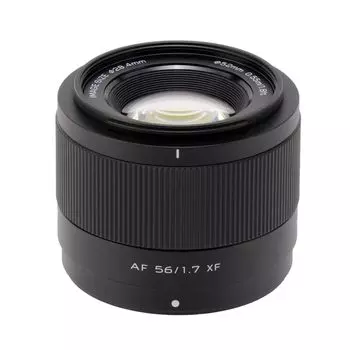 Объектив Viltrox 56 мм AF, сменный объектив Fuji X Mount, небольшой, легкий, совместимый с камерами T4 F1.7 APS-C X-A5 X-A7 X-M1 X-M2 X-H1 X-T1 X-T10 X-T2
