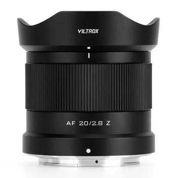 Объектив VILTROX AF 20 мм с креплением Z, широкоугольный объектив Nikon AF с креплением Z, Nikon Zf Z5 Z5II Z6 Z6II Z7 Z7II Z8 Z9, применимый для полноразмерных беззеркальных камер Single