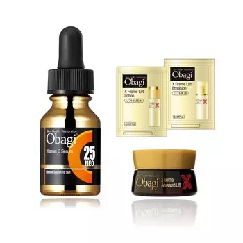 Obagi C25 Serum NEO Supreme Special Set тело X лосьон саше X эмульсия саше X крем мини (C25 + & & размер)