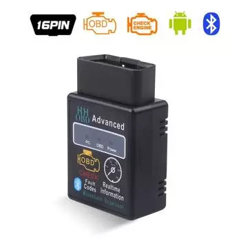 OBD2 ELM327 Bluetooth V2.1 OBDII ELM 327 WIFI V1.5 HH OBD ELM327 Bluetooth V2.1/2.1 OBD 2/II диагностический инструмент автосканер кодов