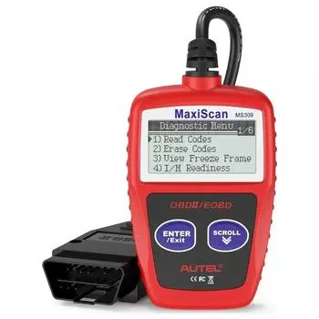 OBD2 сканер Launch Car Engine Reader Коды неисправностей Check State Emission Monitor Mechanic OBD OBD2 Диагностический инструмент Professional красный