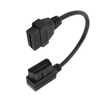 OBD 16 Pin Socket Extension Cable Diagnostic Scanner Connector Tool