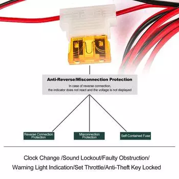 OBD Car Memory Saver Защитный разъем OBD Battery Change Saver Инструменты для замены аккумулятора 12 В разноцветный