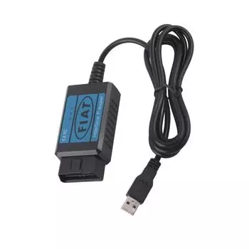 OBD II EOBD USB диагностический инструмент считыватель сканер подходит для Fiat Panda/Punto/Doble/Lancia