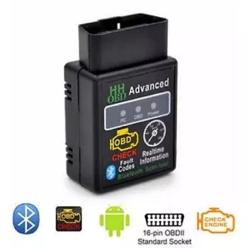 Obd V15 Bluetooth Интерфейс Obd2 Сканер Шаг Elm327 Диагностические Инструменты Для Fiat