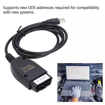 OBDII 16-контактный диагностический кабель-адаптер для ATMEGA162 16AU 1721H FT232RQ с поддержкой загрузчика