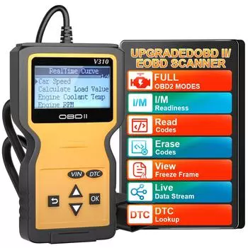 OBDII EOBD считывание/очистка неисправностей сканирующий инструмент для диагностики автомобиля OBD2 сканер ELM 327 V310 OBD2 код считыватель