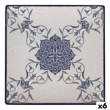 Обеденная тарелка La Mediterranea Rosetta 24 х 24 х 2 см (6 единиц) TU