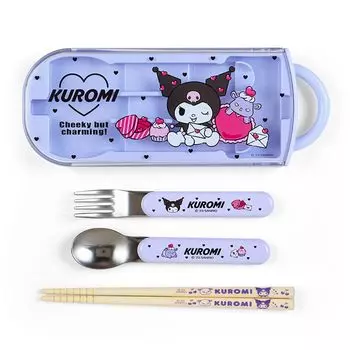 Обеденный набор Sanrio Kuromi Trio 015881