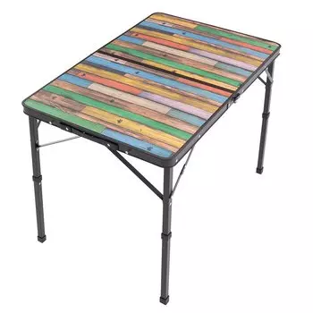 Обеденный стол LOGOS Old Wooden Washable 9060 73188049 Коричневый Ширина 90 x Глубина 60 x Высота (Прибл.) 67/35см коричневый